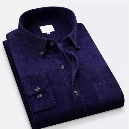 North Royal Long Sleeve Corduroy Pocket Shirt