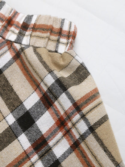Crosa - Retro Plaid Outfit including Short Skirt &amp; Shirt