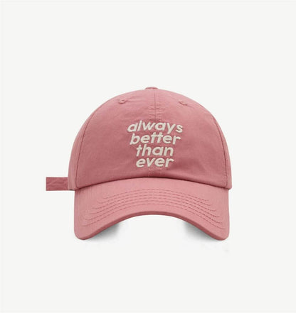 Sweet Letter Embroidered Baseball Caps