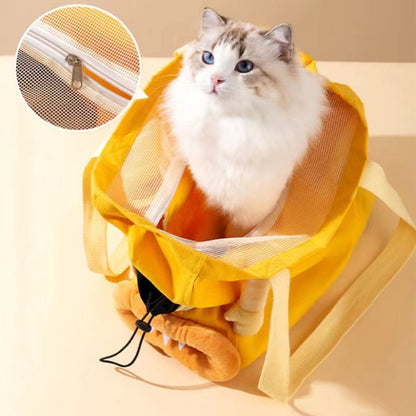 Fall And Winter Travel Bag Puppy Dog Cat Four Feet Cat Backpacks