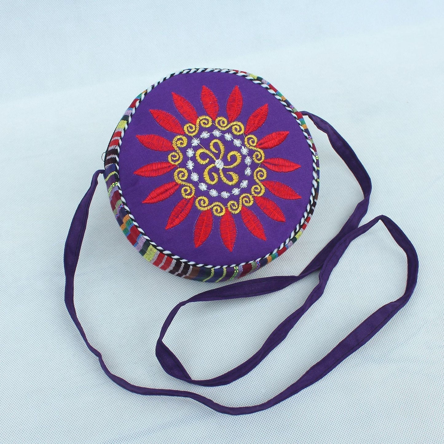 Tibet National Wind Sunflower Bags Canvas Bags Single Shoulder Bags