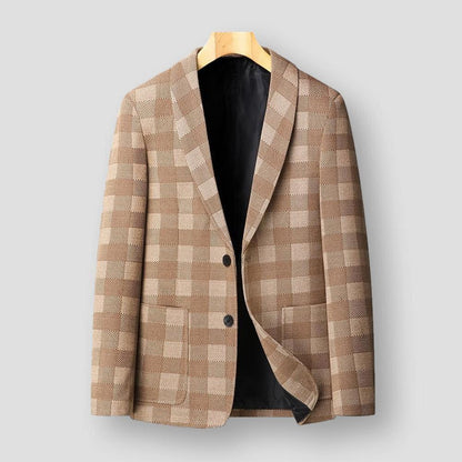 Saint Morris Lamar Plaid Blazer