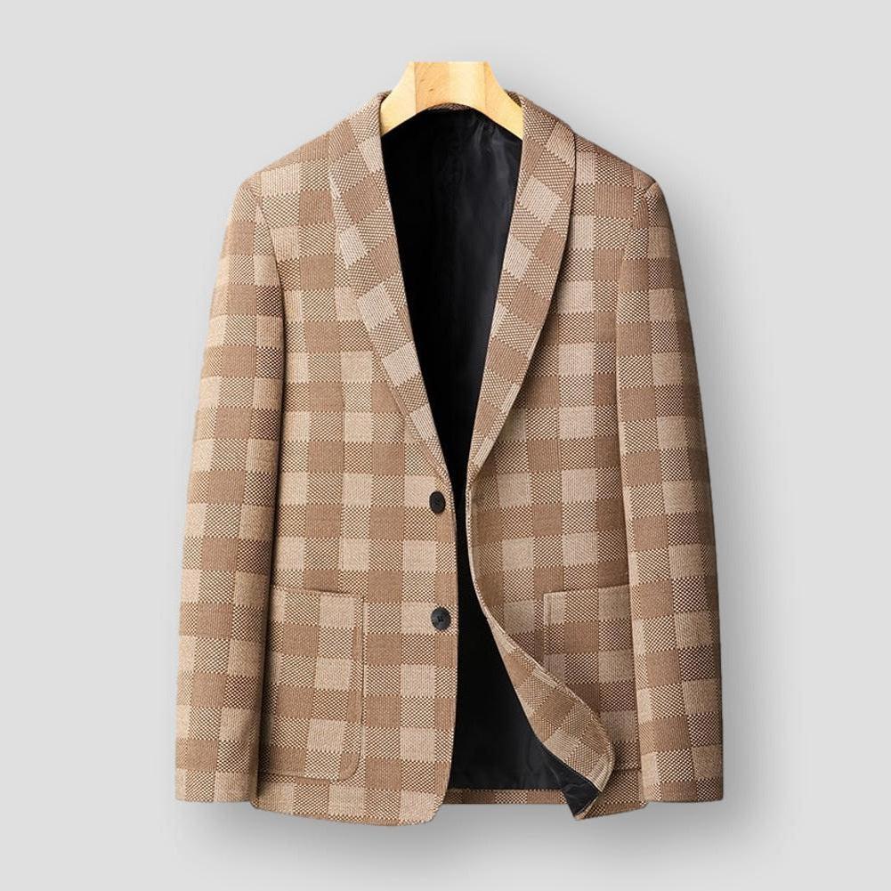 Saint Morris Lamar Plaid Blazer