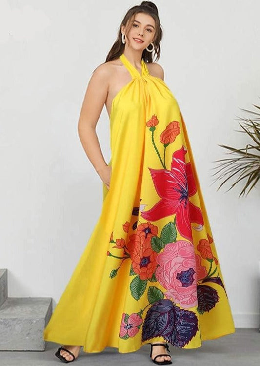 Doreen Halter Dress /Plus Size/