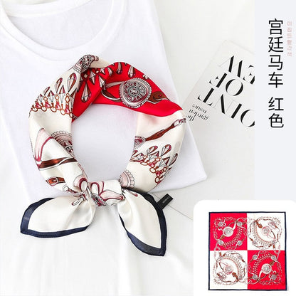 Fashion Print Square Scarf