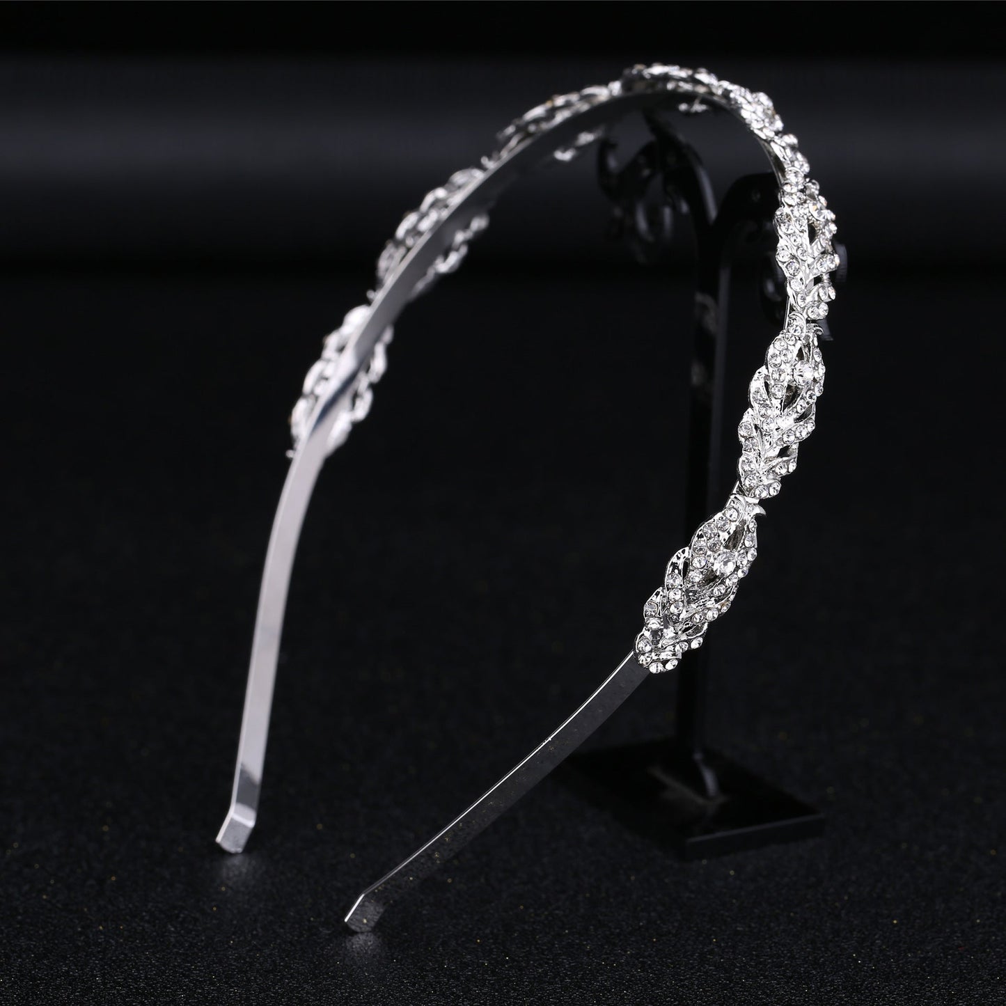 Trendy Rhinestone Crown Headband Fashion Accessories