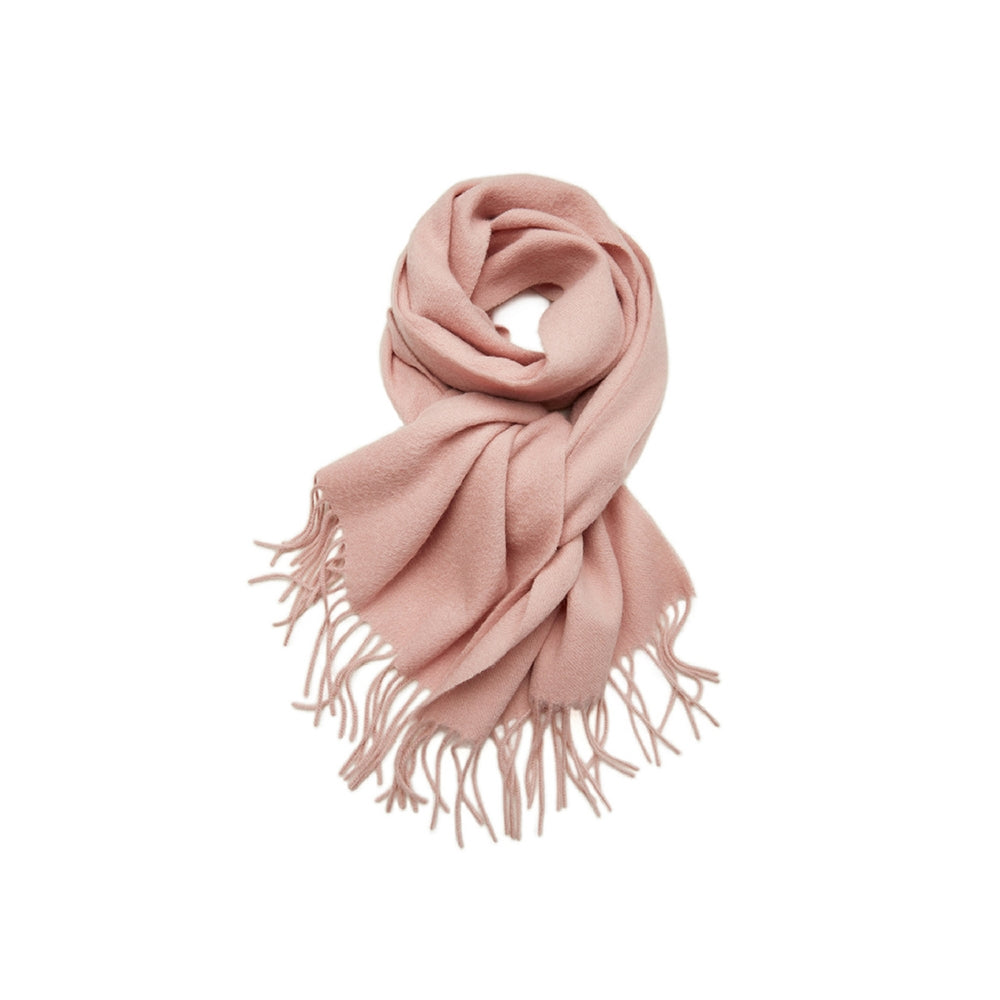 Simple Casual Wool Tassels Scarf