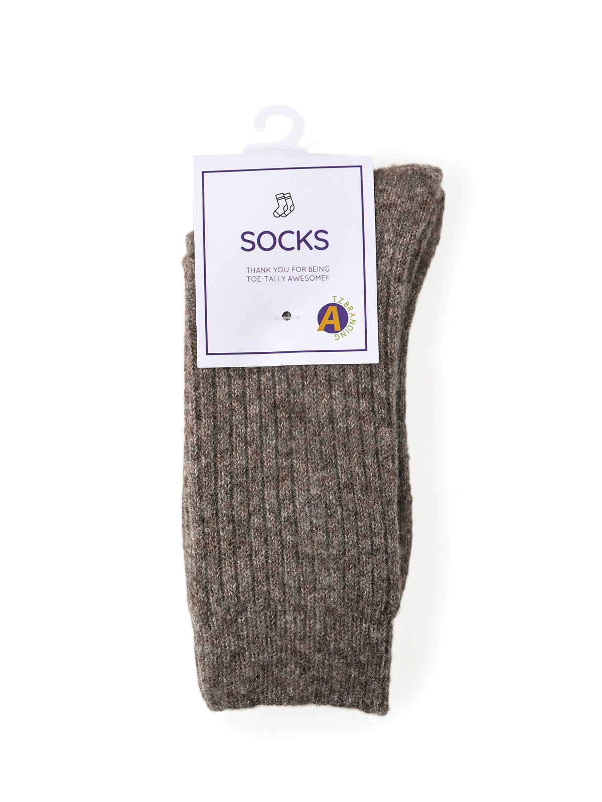 Rufia - Thickened Solid Color Wool Blend Socks