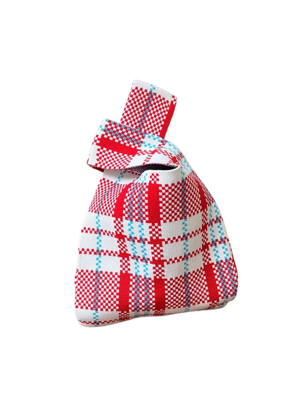 Cosbai - Colorblock Knitted Wristlet Clutch Bag - Casual &amp; Chic