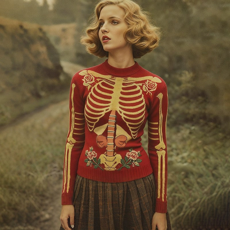 Halloween 3D Print Sweater