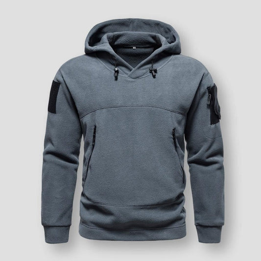 North Royal Fleece Pocket Hoodie