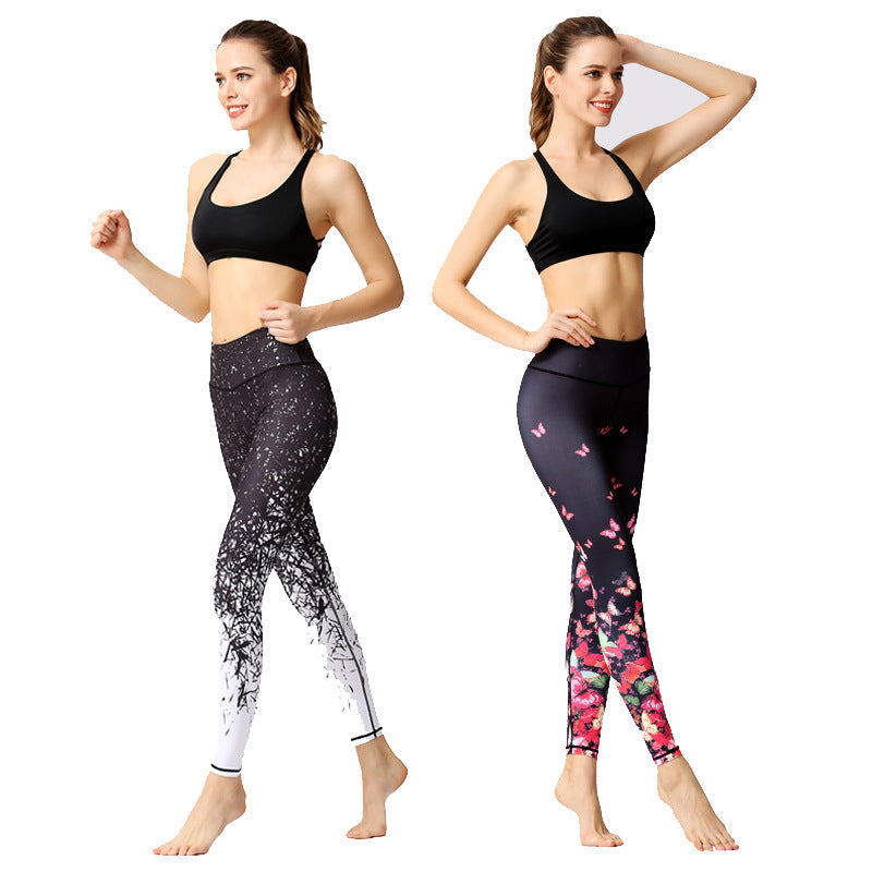 Dance Yoga Clothes Women'S Outdoor Sports Fitness Pants
