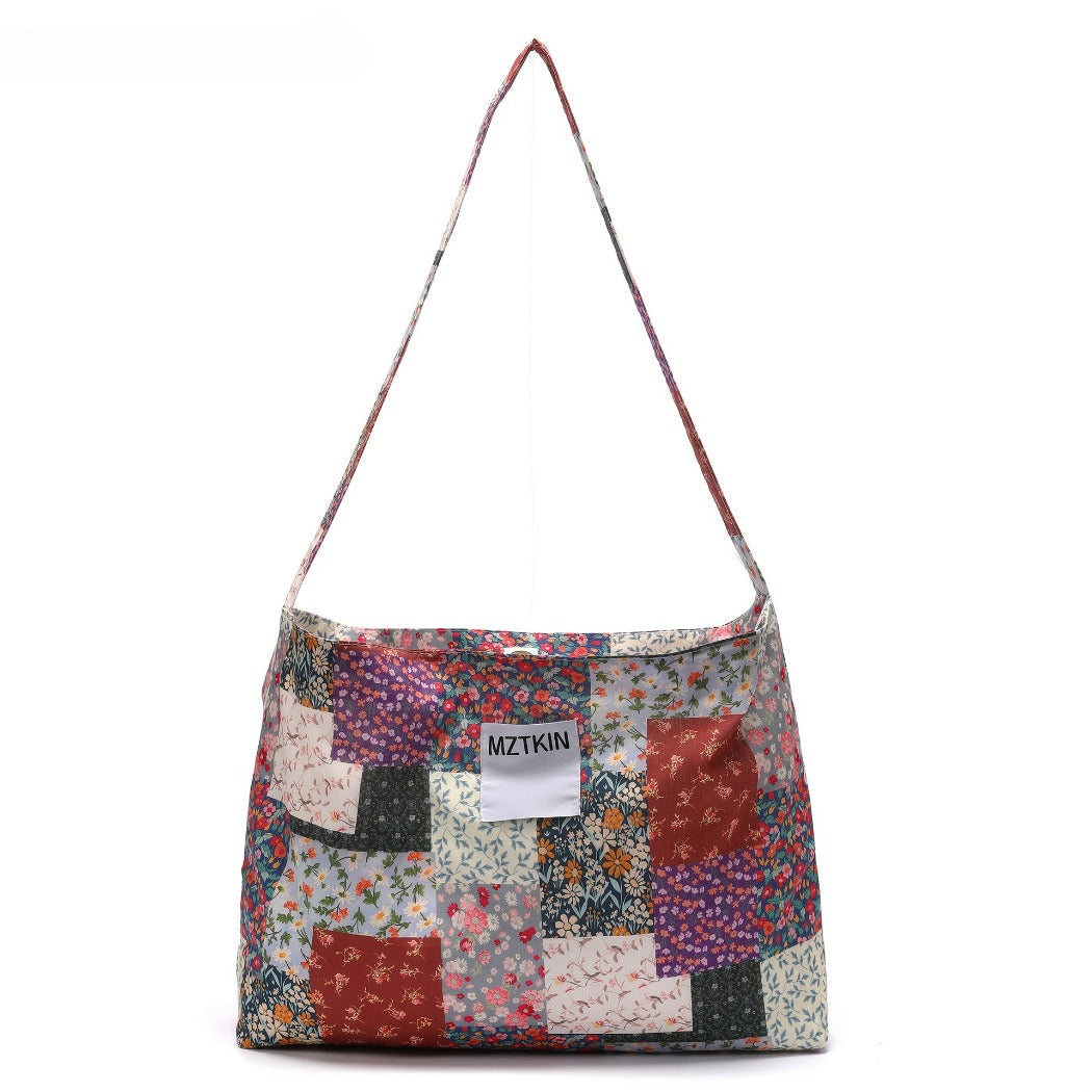 Cosbai - Patchwork Crossbody Bag - Large &amp; Unique