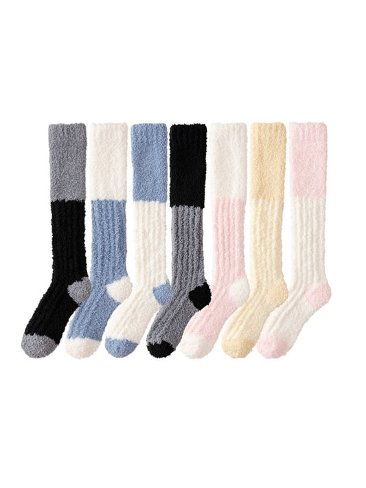 Rufia - Cozy Coral Fleece Thermal Sleeping Socks