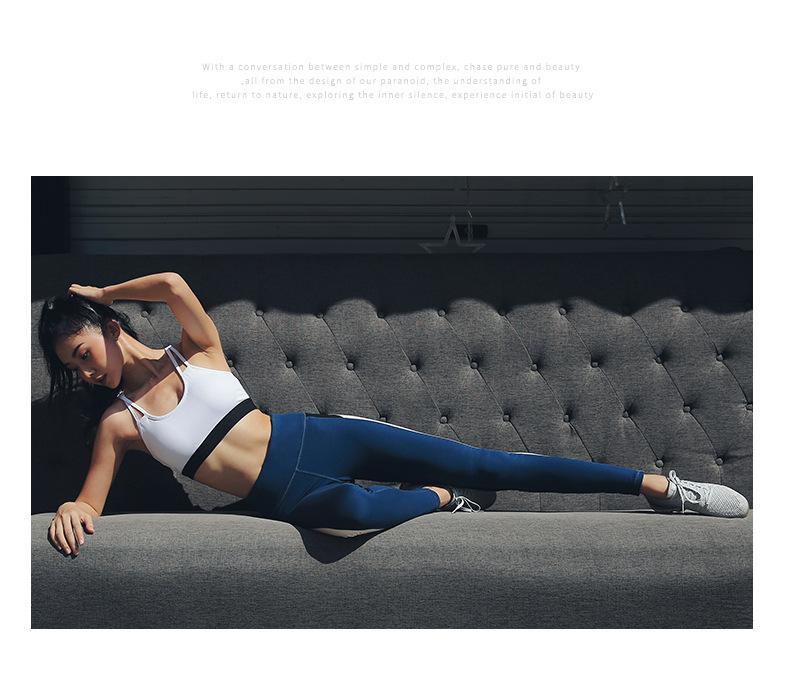 European And American High Waist Yoga Pants Women New Women'S Yoga Fitness Pants Running Outdoor Sports Pants