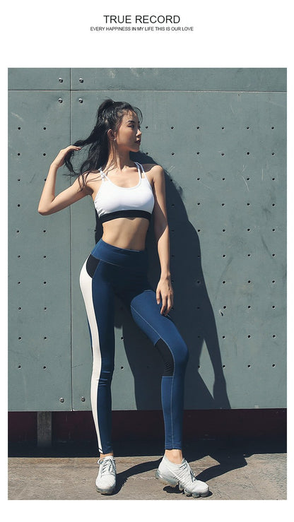 European And American High Waist Yoga Pants Women New Women'S Yoga Fitness Pants Running Outdoor Sports Pants