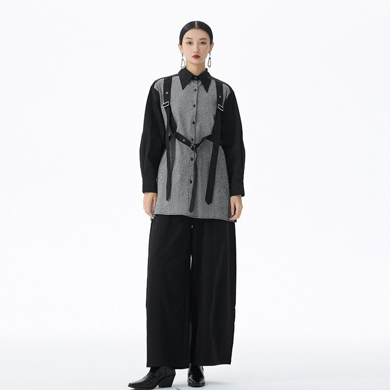 Contrast Relaxed Fit Shirt