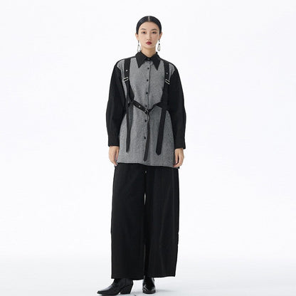 Contrast Relaxed Fit Shirt