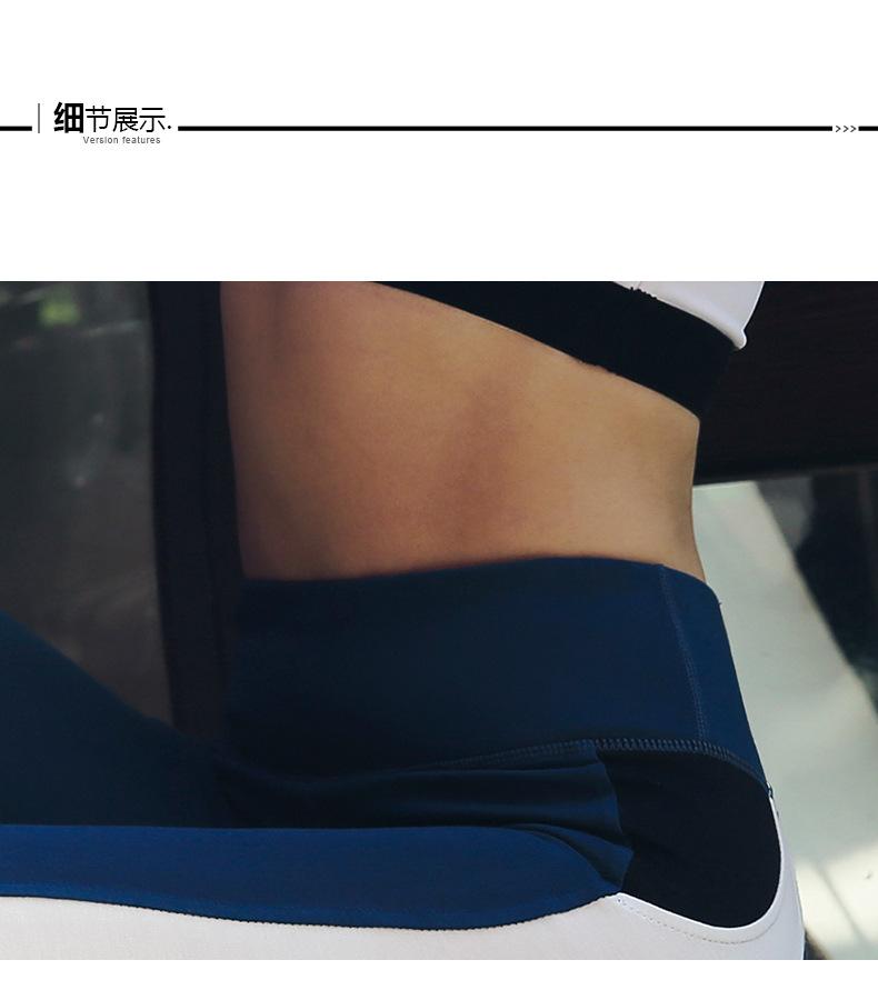 European And American High Waist Yoga Pants Women New Women'S Yoga Fitness Pants Running Outdoor Sports Pants