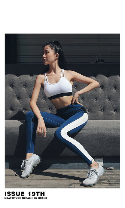 European And American High Waist Yoga Pants Women New Women'S Yoga Fitness Pants Running Outdoor Sports Pants