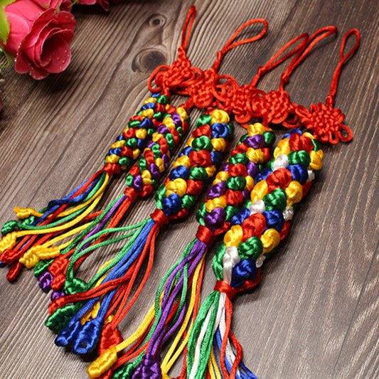 Diamond Knot Car Hanging Handmade Tibetan Pineapple Home Decor Wall Decor Hangings Trailer