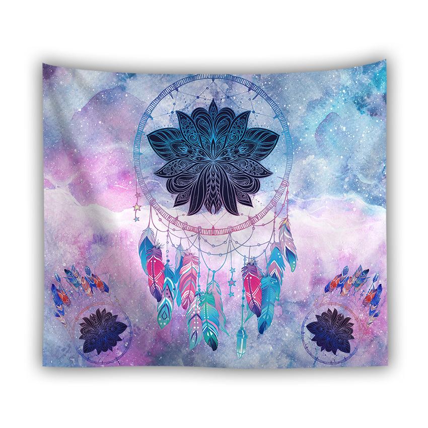 Dream Catcher Series Background Wall Custom Hanging Cloth And Small Fresh Tapestry Decorative Painting.