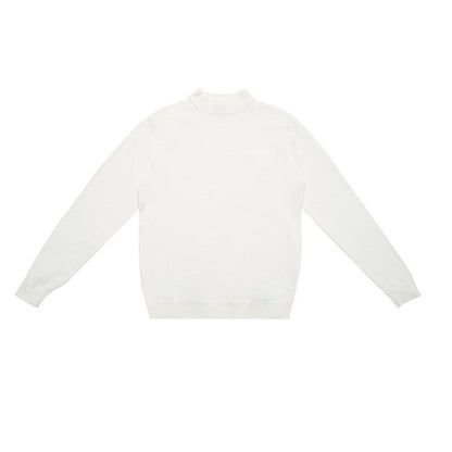 Half High Neck Knit Sweater
