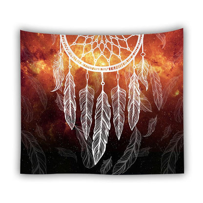 Dream Catcher Series Background Wall Custom Hanging Cloth And Small Fresh Tapestry Decorative Painting.