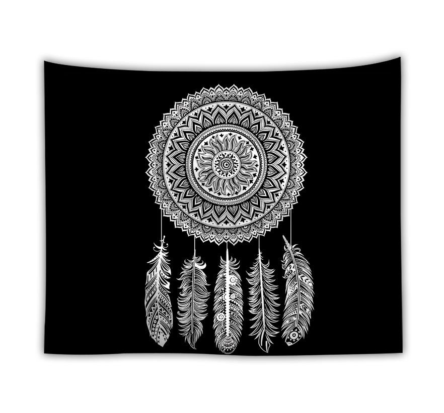 Dream Catcher Series Background Wall Custom Hanging Cloth And Small Fresh Tapestry Decorative Painting.