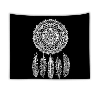 Dream Catcher Series Background Wall Custom Hanging Cloth And Small Fresh Tapestry Decorative Painting.