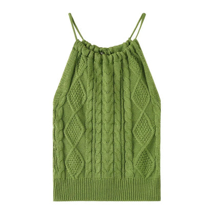 Vesty - Solid Color Knit Vest – Versatile &amp; Stylish