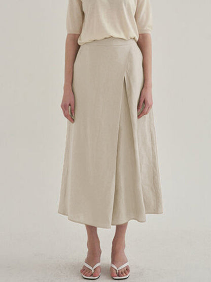 Loose Ninth Pants Solid Color Casual Pants Bottoms