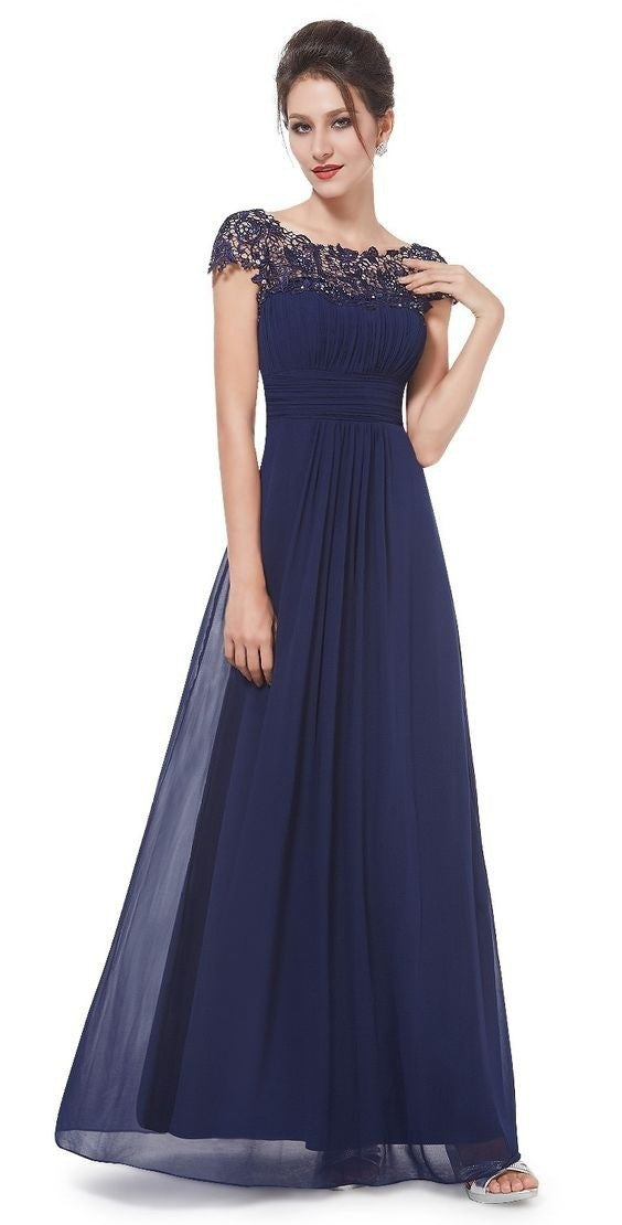 Lace Maxi Dress with Off-the-Shoulder Design