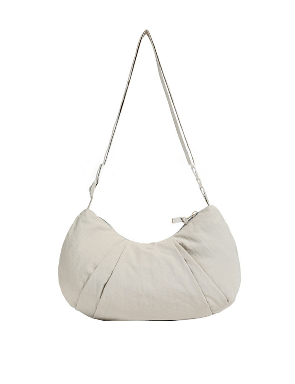 Minimalist Solid Color Dumpling Underarm Bag