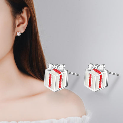 Autumn And Winter Earrings Earrings Earrings Gift Bells Snowflakes Christmas-2