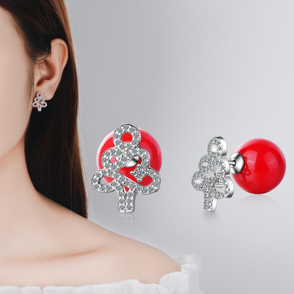 Autumn And Winter Earrings Earrings Earrings Gift Bells Snowflakes Christmas