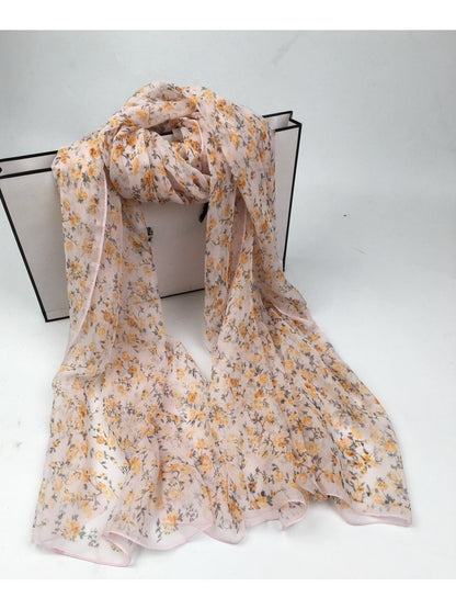 Scarvii - Women's Floral Patterned Scarf - Versatile &amp; Stylish