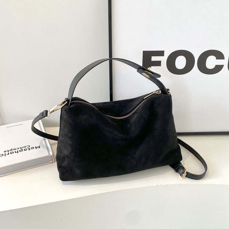 Retro-style handbag\/shoulder\/crossbody bag