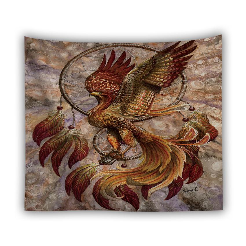 Dream Catcher Series Background Wall Custom Hanging Cloth And Small Fresh Tapestry Decorative Painting.
