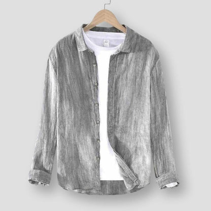 Saint Morris Linen Wrinkled Shirt