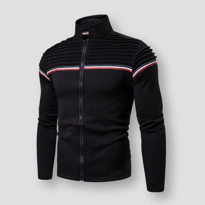 Saint Morris Concord Pleated Cardigan