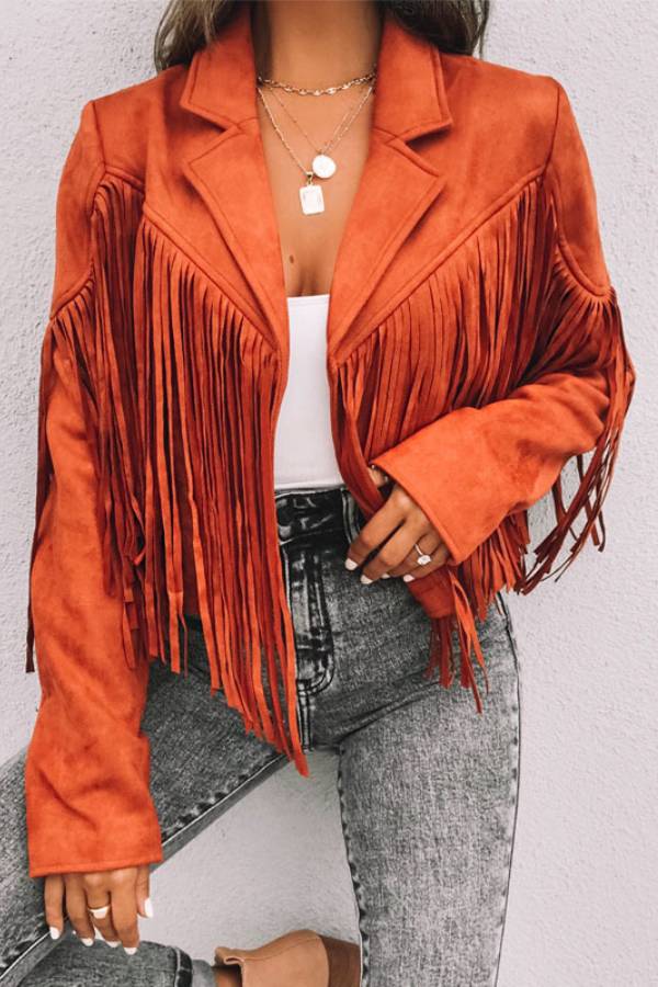 Tassel Tango Cropped Jacket