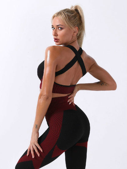 Gym Seamless Shark Seamless Sports Fitness Yoga Suit