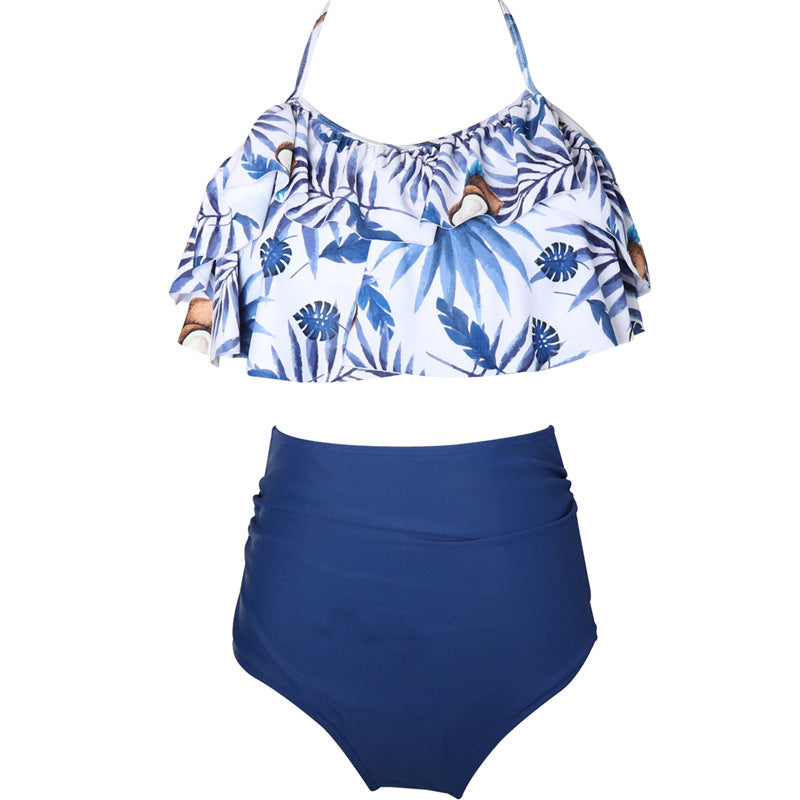 High-Waisted Swimwear Bikini Set For Women