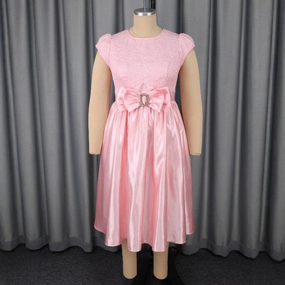 Rose Jacquard Dress