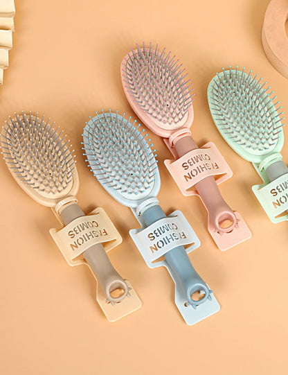Cute Solid Color Massage Air Cushion Comb