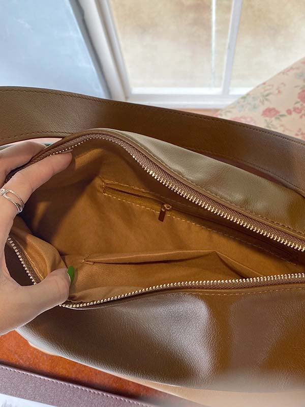 Casual Solid Color PU Tote Bags Accessories