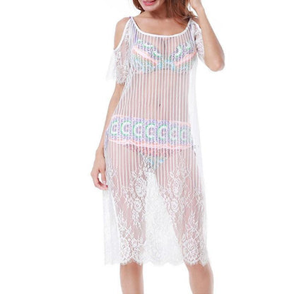 2018 New Sexy Lace Swimwear Bikini Cover Up