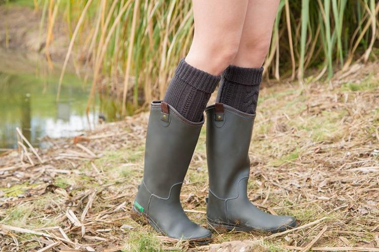 Wool Legs Leg Warp Knit Christmas Boots Over The Knee Diagonal 8 Pattern Twist Floor Socks