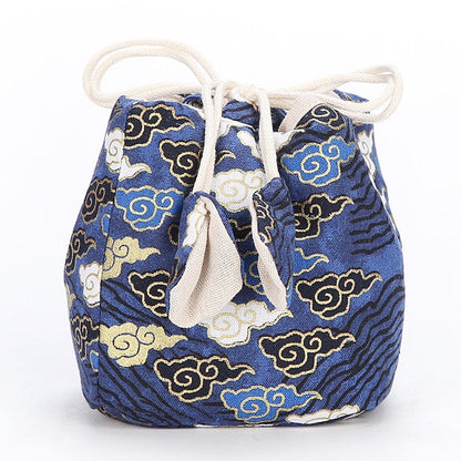 Portable Travel Tea Set Storage Bag